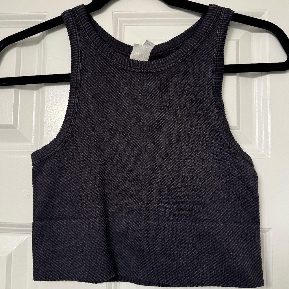 Black Crop Top